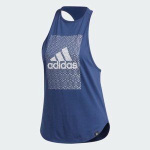 ADIDAS Badge of Sport Graphic Tank Top Racerback